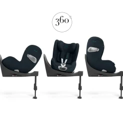 Cybex Siège Auto Sirona T i-Size Tissu Plus Nautical Blue