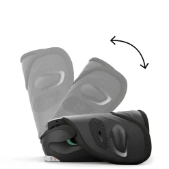 Cybex Siège auto Solution G2 i-Fix Magic Black