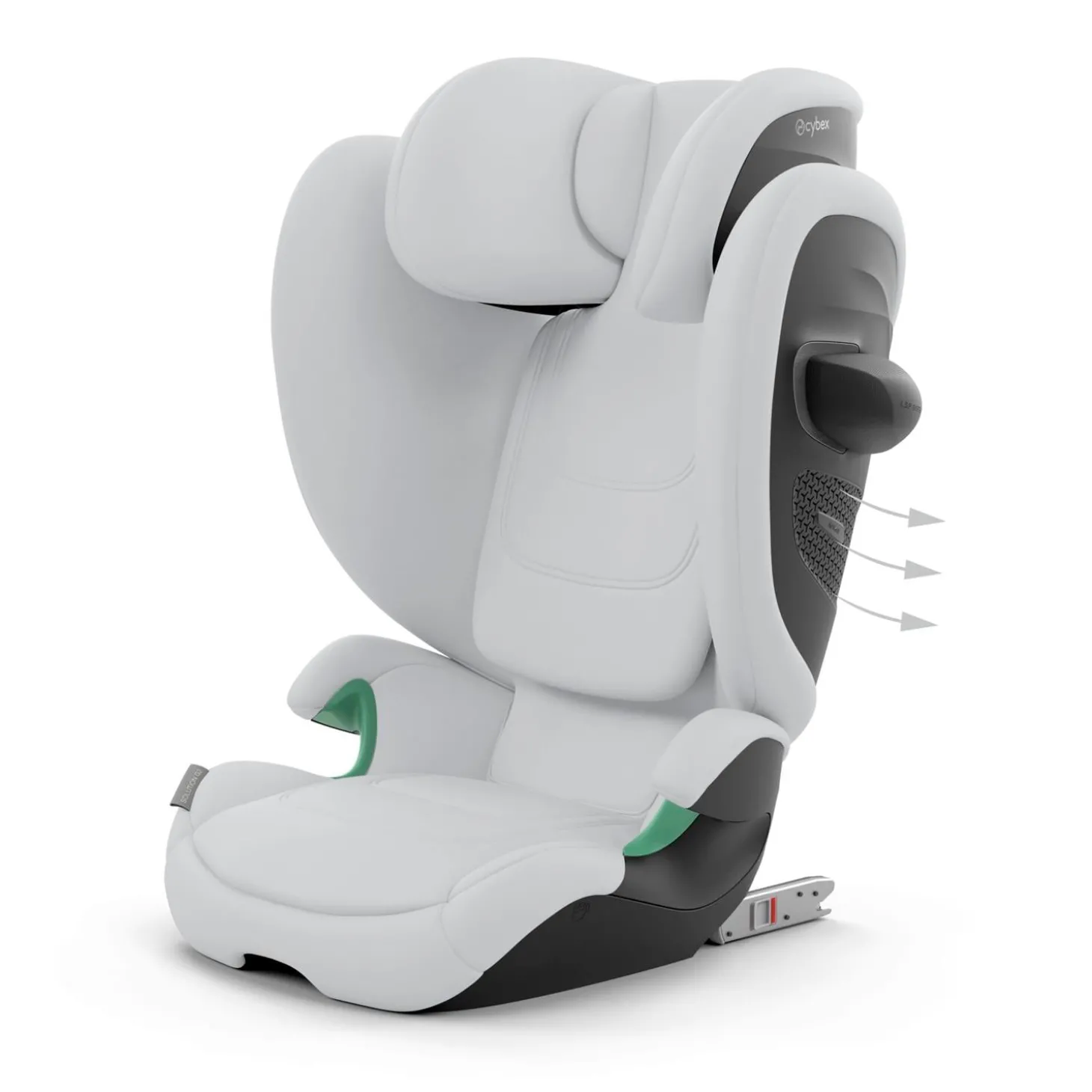 Cybex Siège auto Solution G2 i-Fix Fog Grey