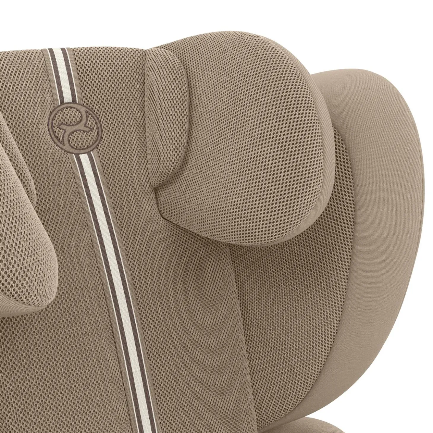 Cybex Siège auto Solution G2 i-Fix Tissu Plus Almond Beige