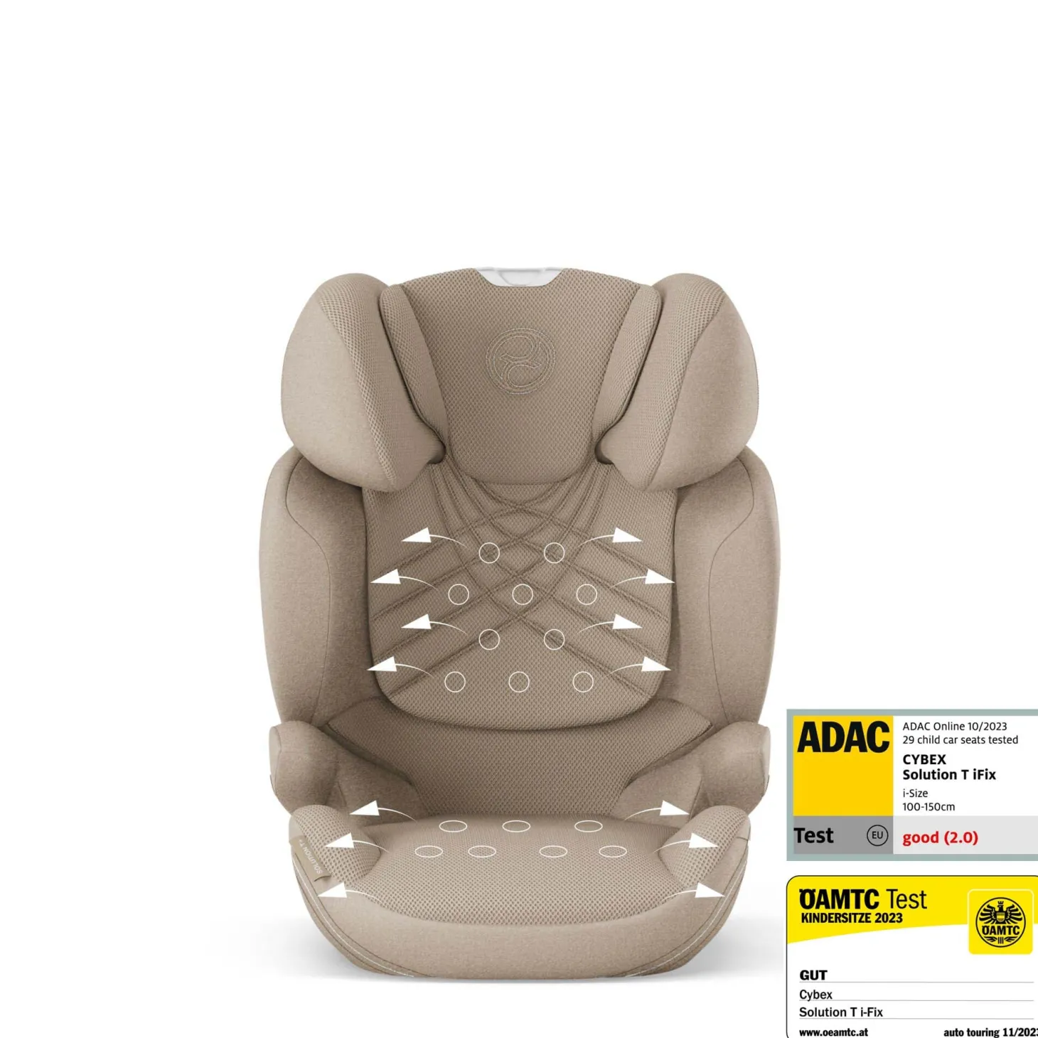 Cybex Siège Auto Solution T I-Fix plus Cozy Beige