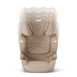Cybex Siège Auto Solution T I-Fix plus Cozy Beige