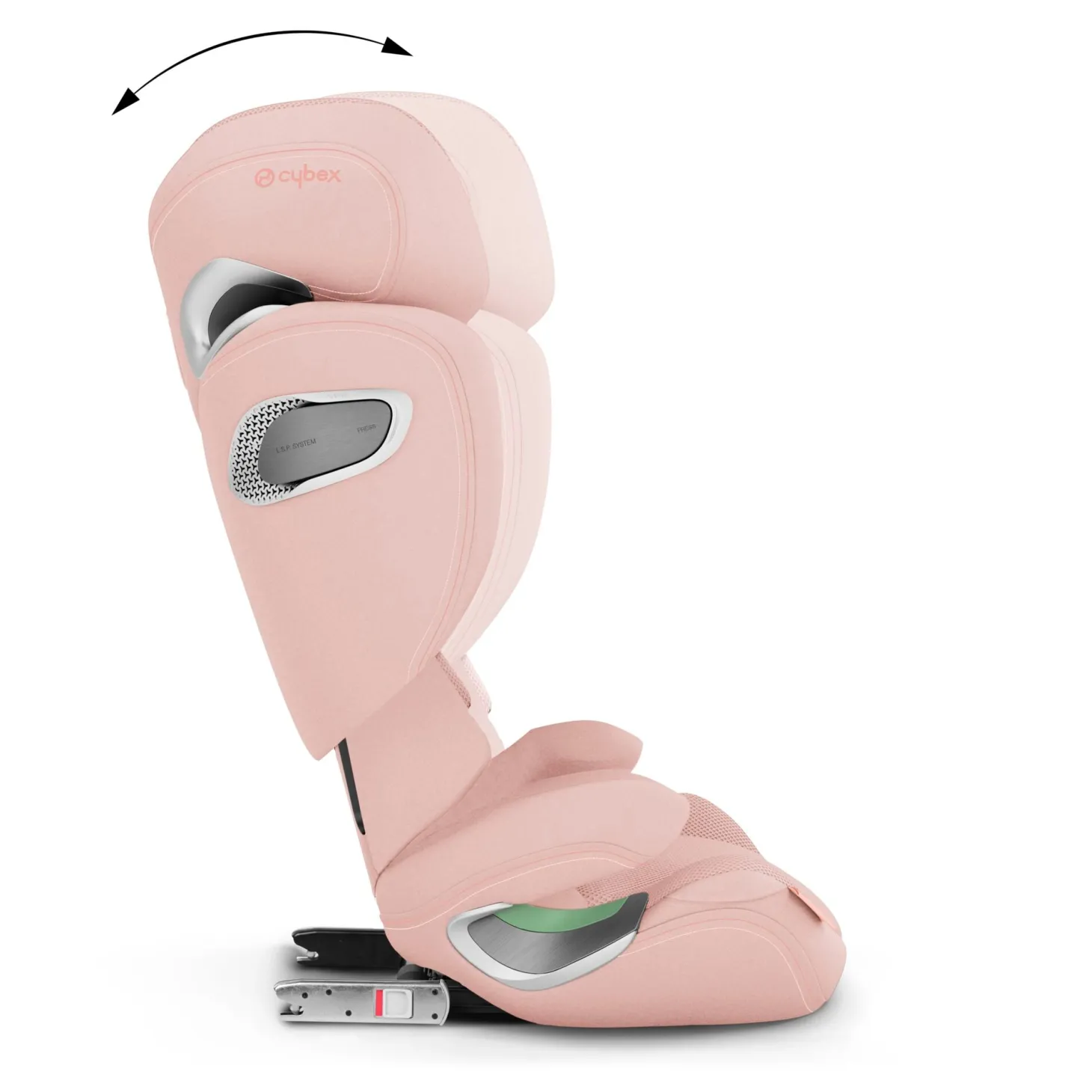 Cybex Siège Auto Solution T I-Fix plus Peach Pink