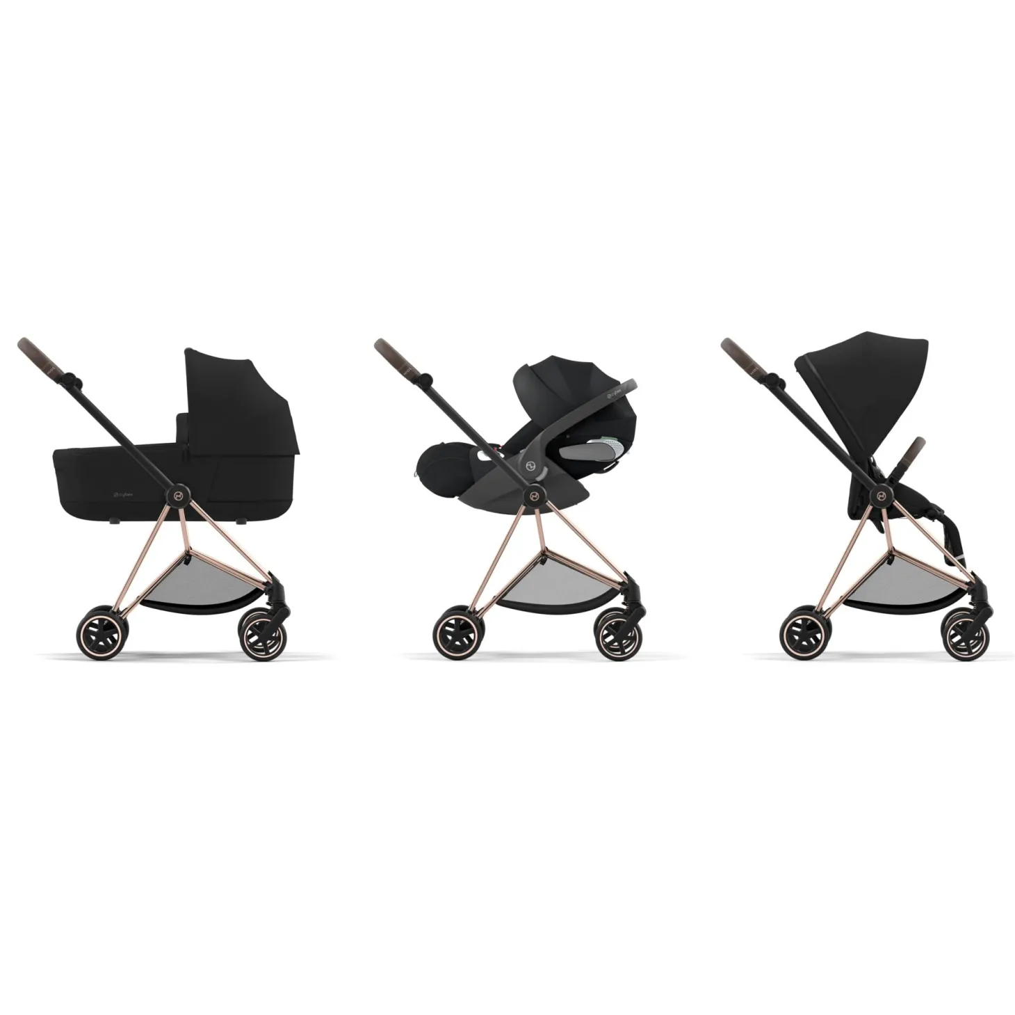 Cybex Siège hamac pour Poussette Mios 3 Sepia Black