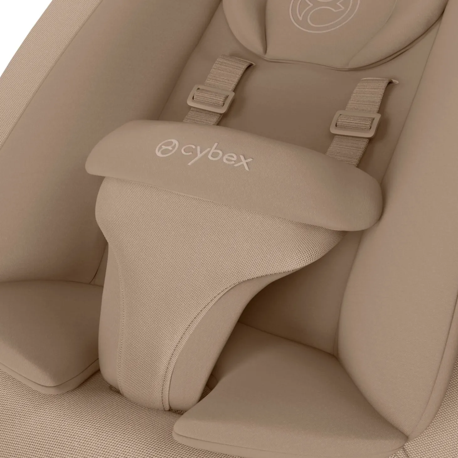Cybex Transat pour chaises hautes Lemo et Click & Fold Almond Beige