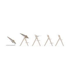 Cybex Transat pour chaises hautes Lemo et Click & Fold Canvas White Crème