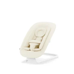Cybex Transat pour chaises hautes Lemo et Click & Fold Canvas White Crème