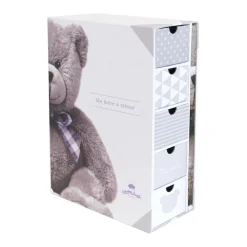 Domiva                    Boîte à trésor + journal de naissance Little Bear