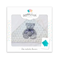 Domiva                    Coffret sortie bain + gant de toilette Little Bear