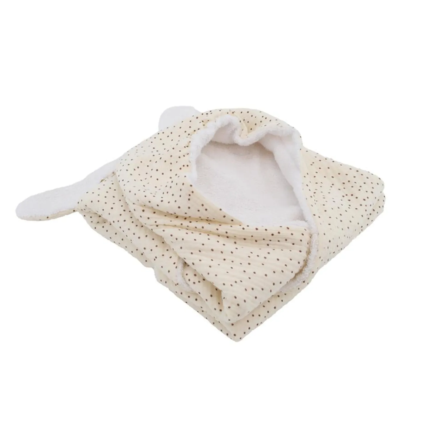 Domiva Coffret sortie de bain Pois 75x75 cm