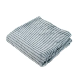 Domiva                    Couverture boudoir    Gris Bleu            75x100 cm