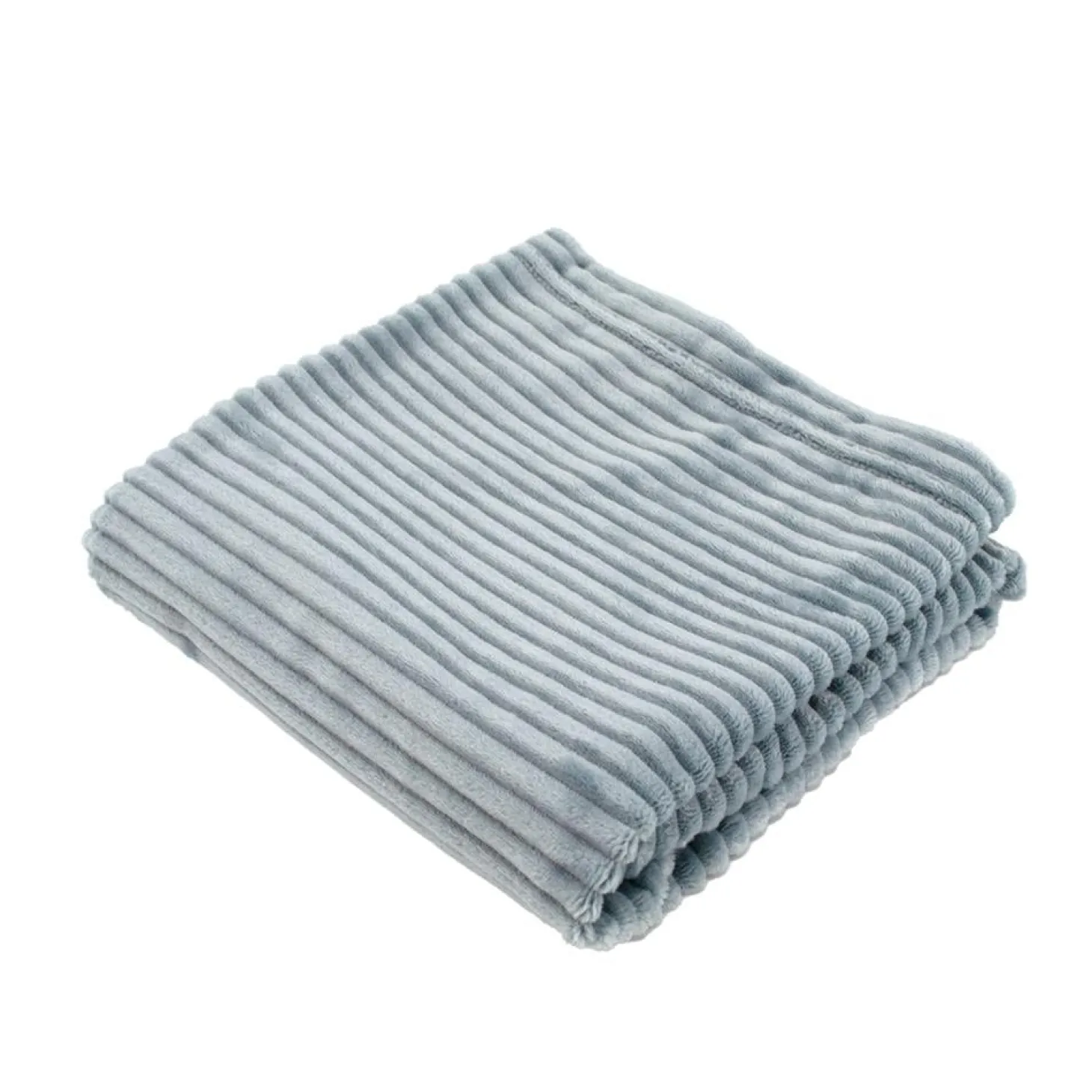 Domiva Couverture boudoir Gris Bleu 75x100 cm