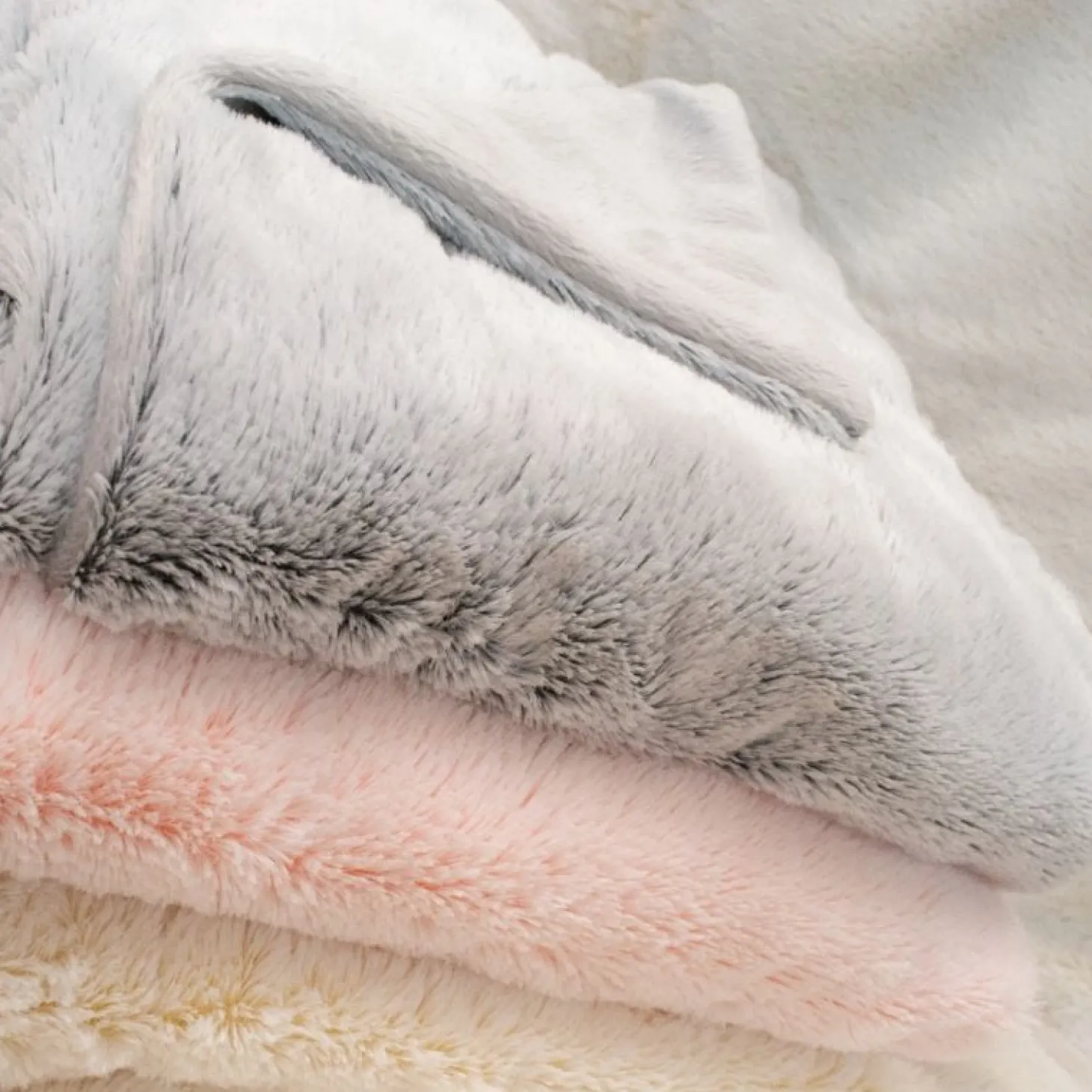 Domiva Couverture Snow doublée Microdoux Crème 75x100 cm