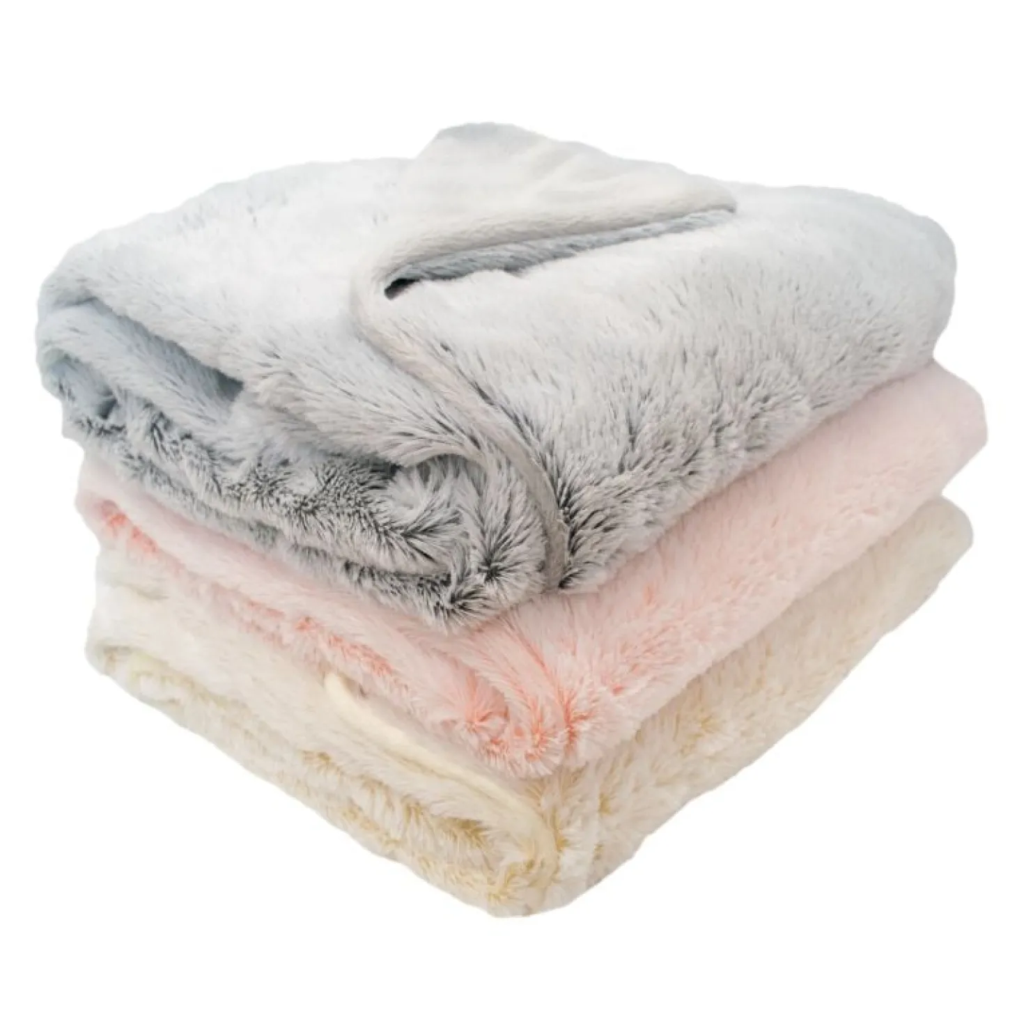 Domiva Couverture Snow doublée Microdoux Crème 75x100 cm
