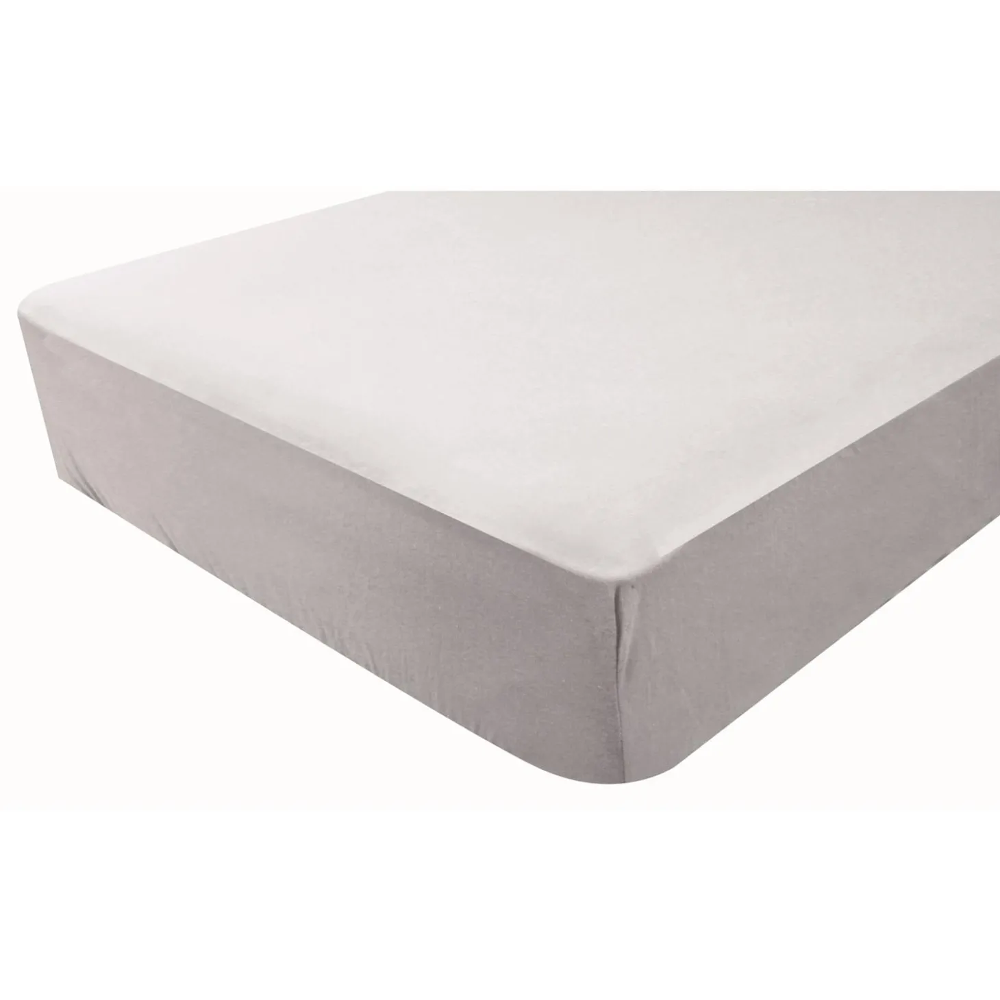 Domiva Drap housse Jersey Perle 60x120 cm