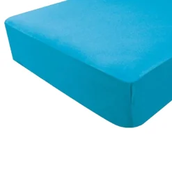 Domiva                    Drap housse Jersey    Turquoise            60x120 cm