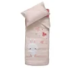 Domiva                    Housse de couette + taie d'oreiller Lapinou