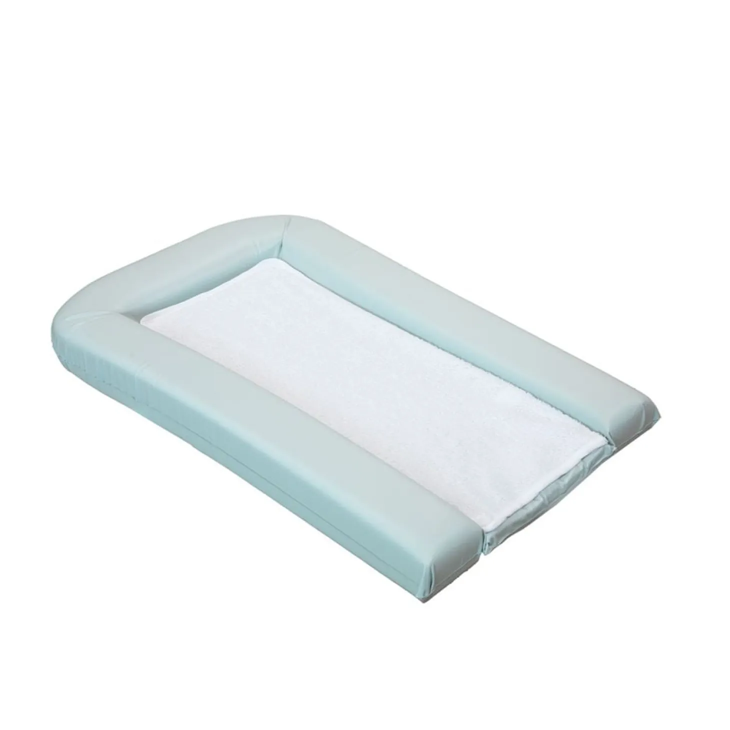 Domiva Matelas à langer PVC + 2 éponges amovibles Sauge 42x70 cm