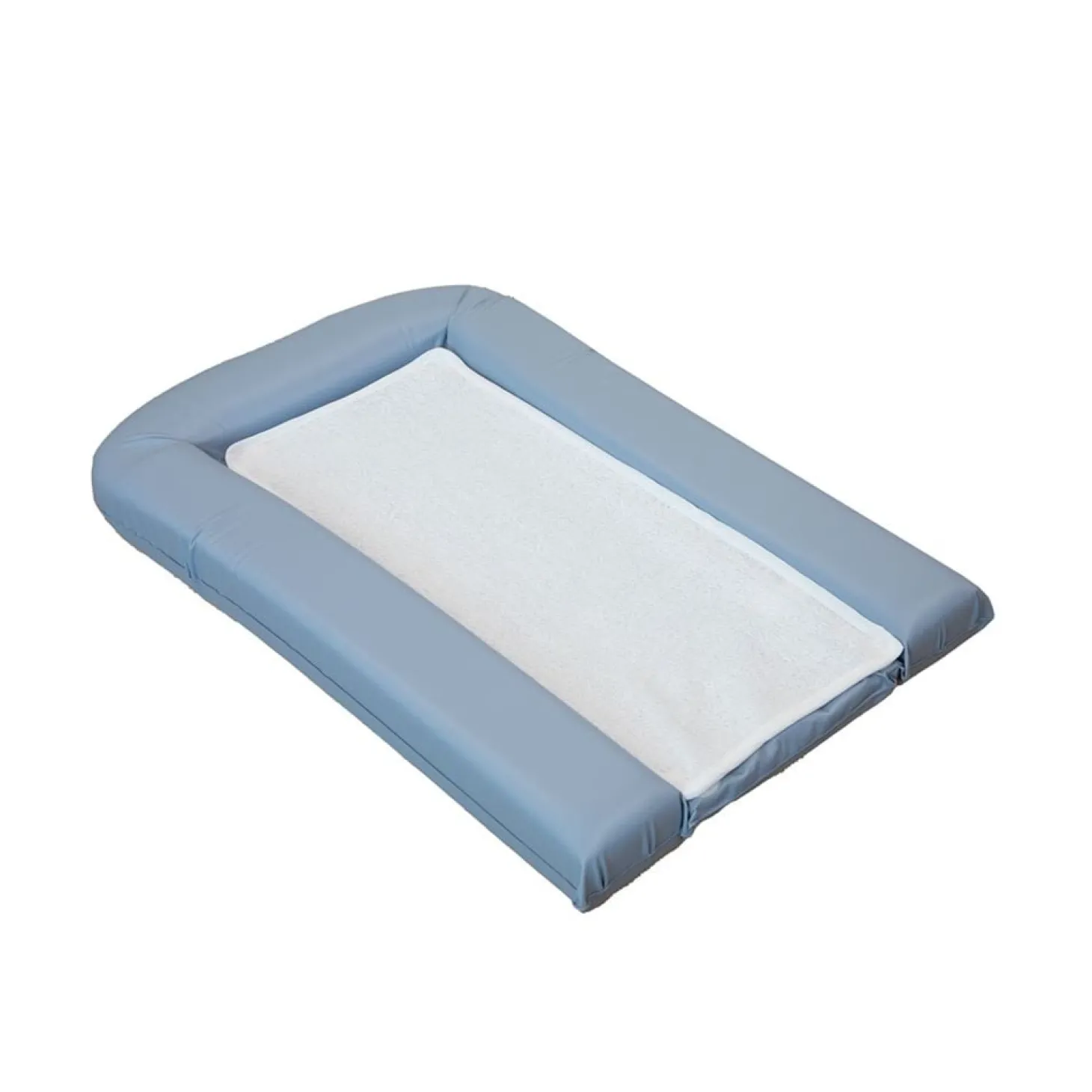 Domiva Matelas à langer PVC + 2 éponges amovibles Bleuet 42x70 cm