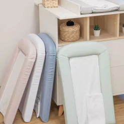 Domiva                    Matelas à langer PVC + 2 éponges amovibles    Lilas            42x70 cm