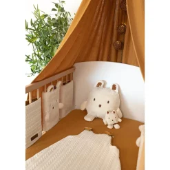 Domiva Peluche reversible boubou Beige 30 cm