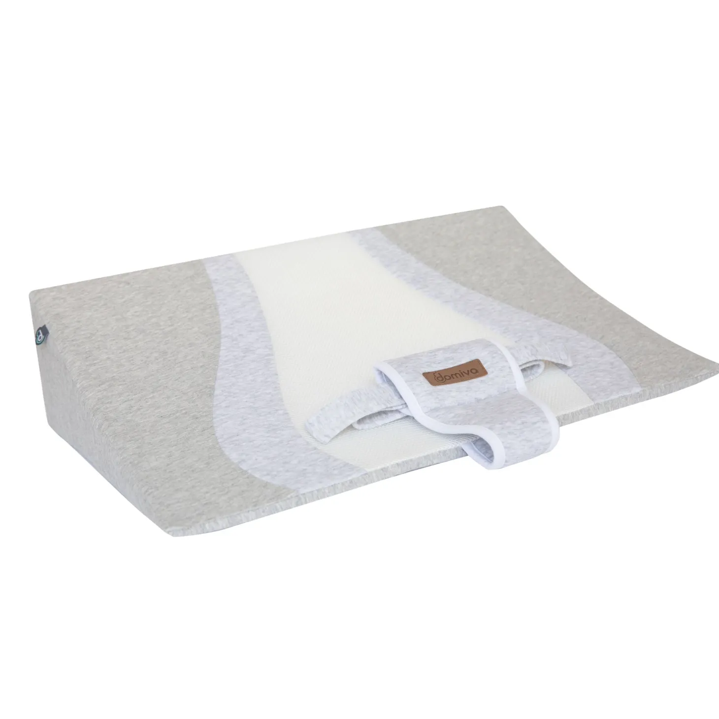 Domiva Plan incliné 25° 3d wave Blanc 60x120 cm