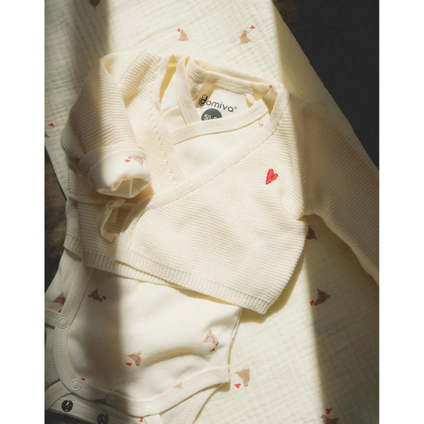 Domiva Pochon Kit Maternité 5 Pcs Maternity Love Beige 0-1 mois