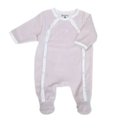 Domiva                    Pyjama velours    Lilas            3 mois