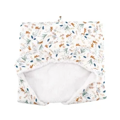 Domiva Sortie de bain au fil de l'eau Blanc 75x75 cm
