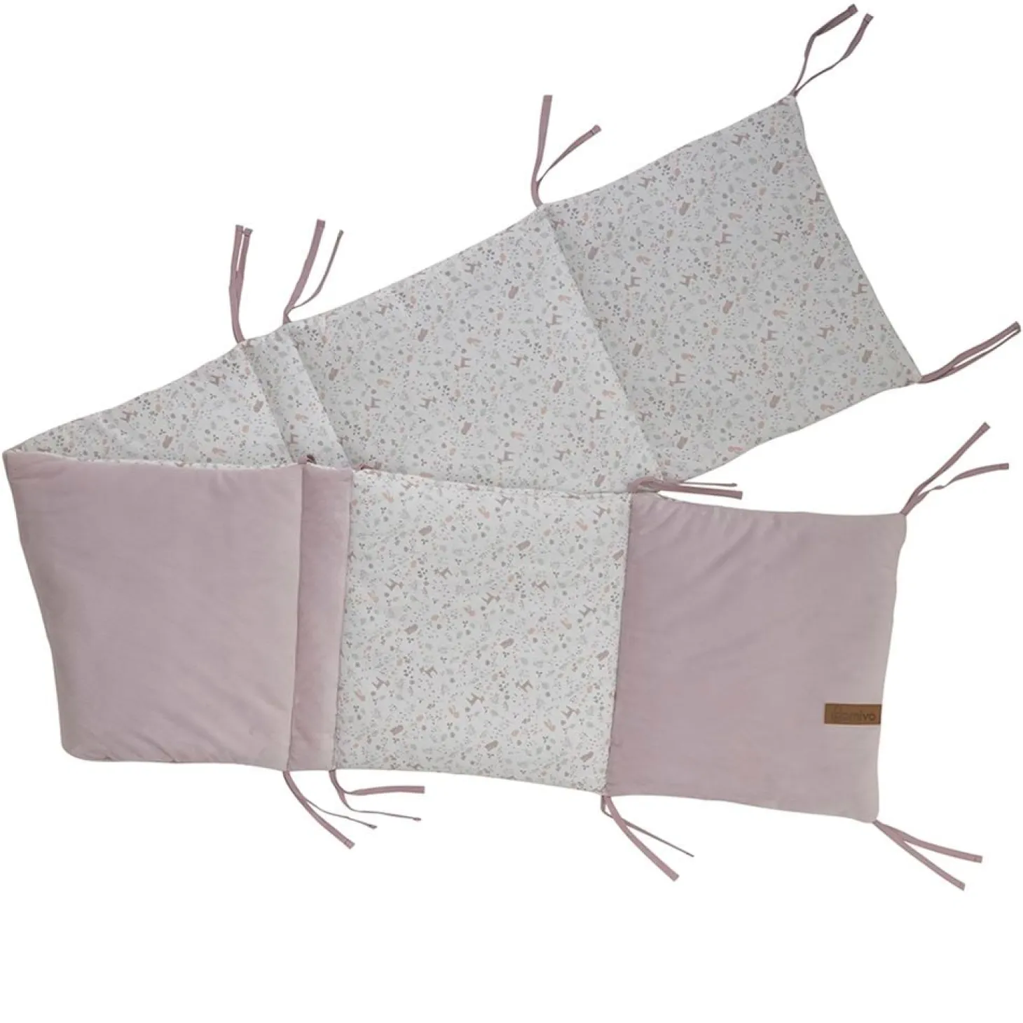 Domiva Tour de lit adaptable lilas 30 x 180 cm