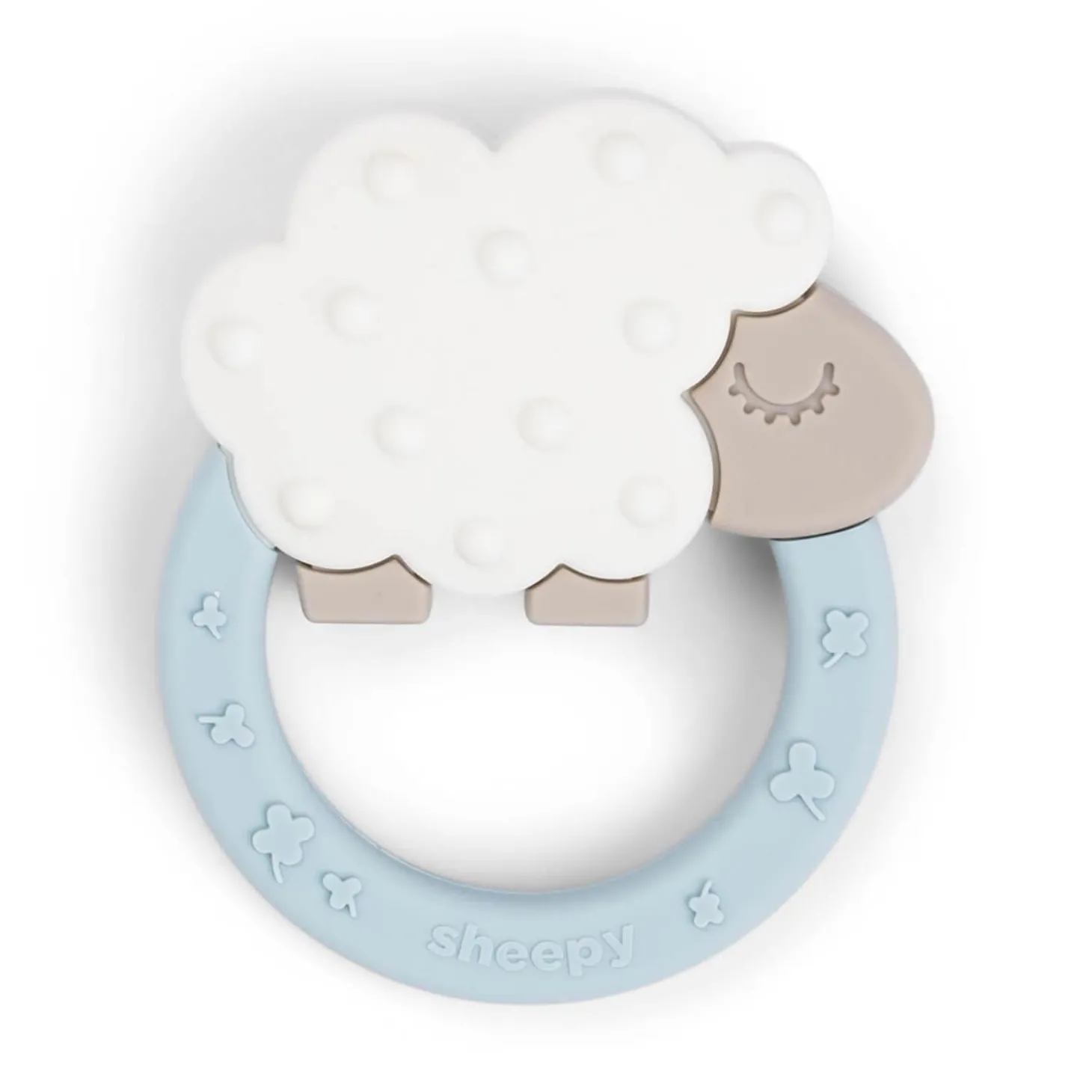 Done by Deer Anneau de dentition Sheepy Bleu