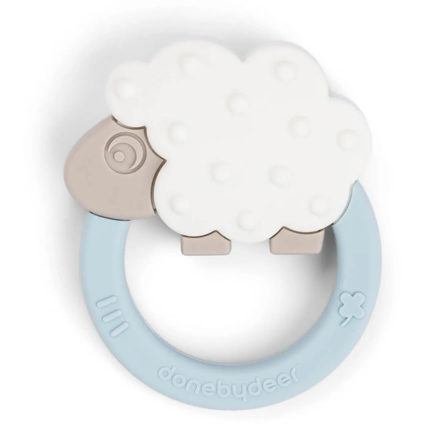 Done by Deer Anneau de dentition Sheepy Bleu