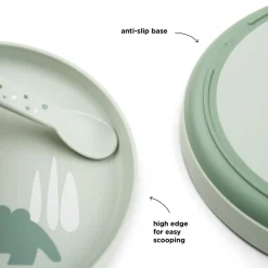 Done by Deer                    Assiette corco Foodie    Vert            20 cm