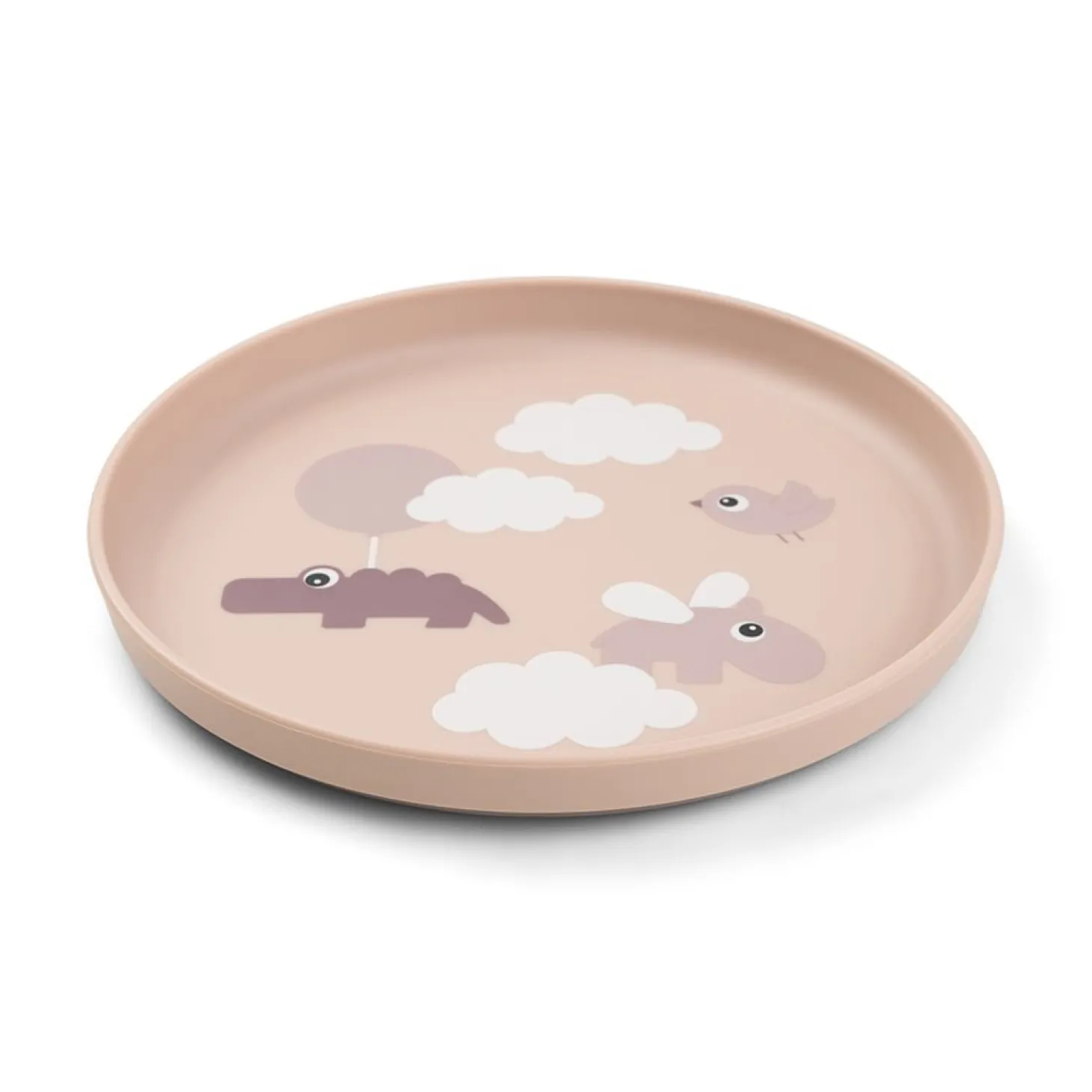 Done by Deer Assiette happy clouds Foodie Rose 20 cm