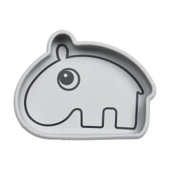 Done by Deer Bol antidérapant silicone Ozzo Gris