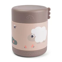 Done by Deer Boîte repas isotherme Tiny farm Rose 300 ml