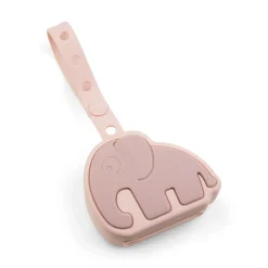 Done by Deer                    Boîte à sucette en silicone Elphee    Rose
