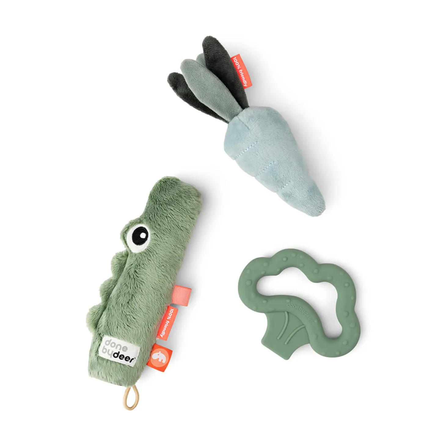 Done by Deer Coffret de naissance Croco Vert