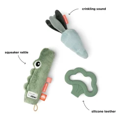 Done by Deer Coffret de naissance Croco Vert