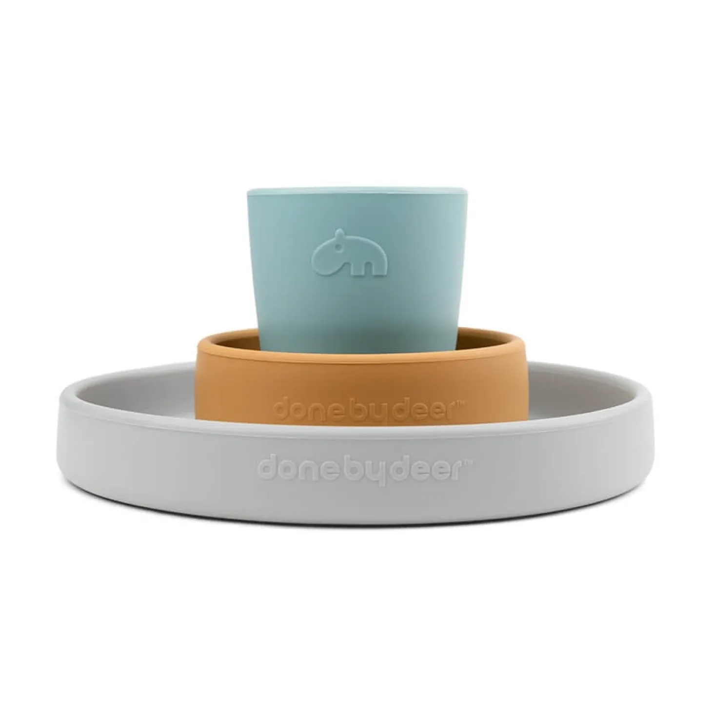 Done by Deer Coffret repas en silicone Elphee