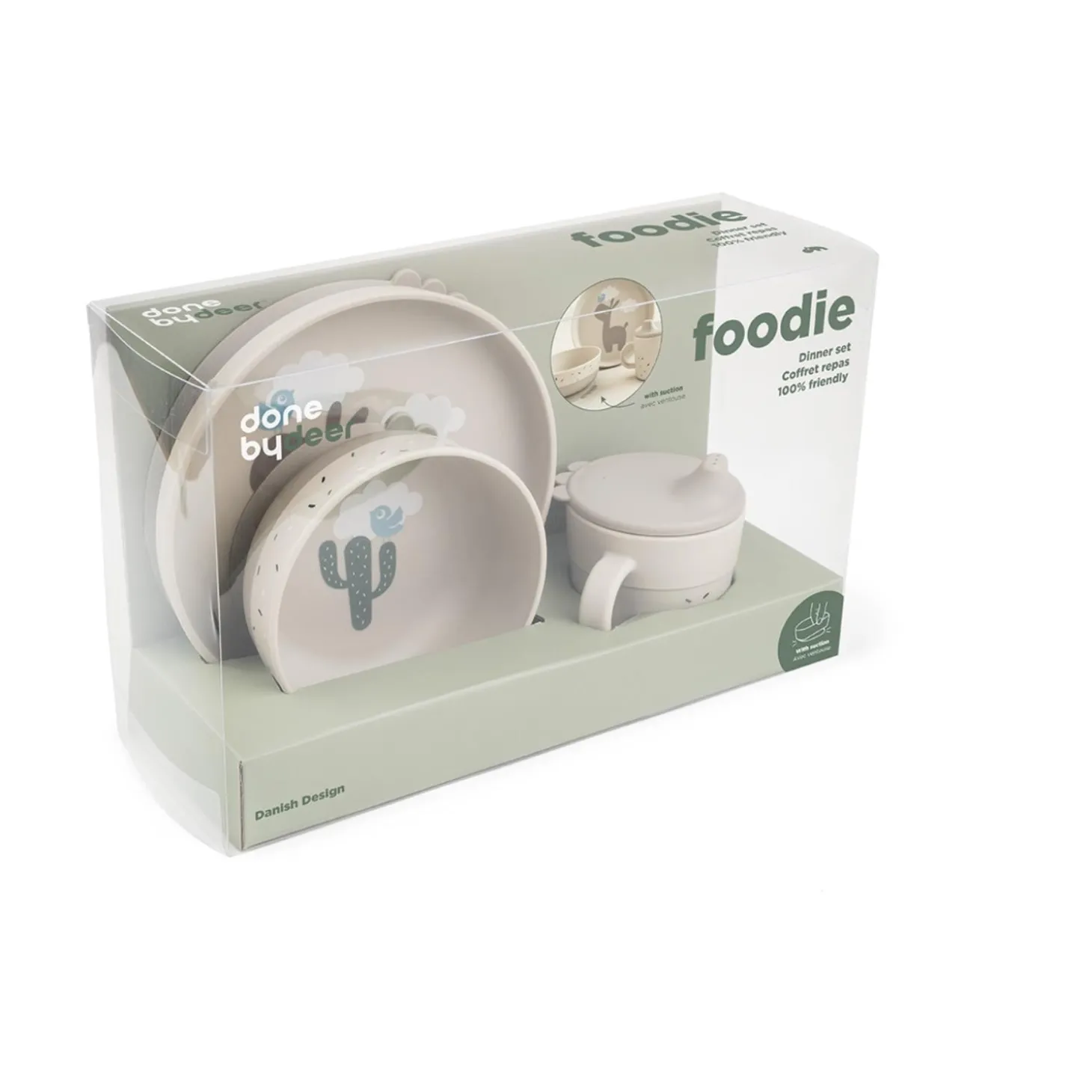 Done by Deer Coffret repas Foodie Wally Bleu