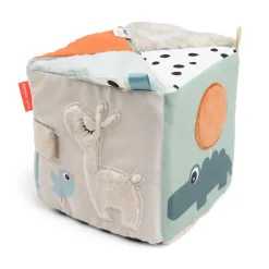 Done by Deer Cube sensoriel dépliable Deer friends Multicolore