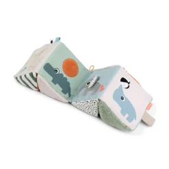 Done by Deer Cube sensoriel dépliable Deer friends Multicolore