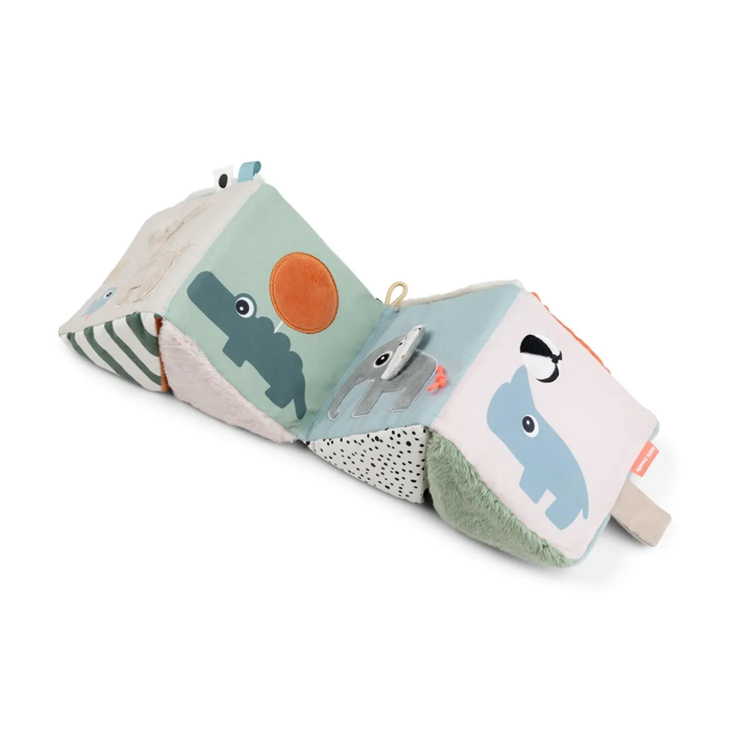 Done by Deer Cube sensoriel dépliable Deer friends Multicolore