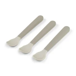 Done by Deer Cuillère bébé Foodie Easy-grip lot de 3 Sable