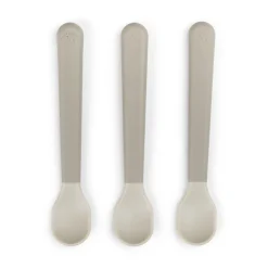 Done by Deer Cuillère bébé Foodie Easy-grip lot de 3 Sable