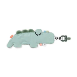 Done by Deer Doudou attache-sucette Croco Vert