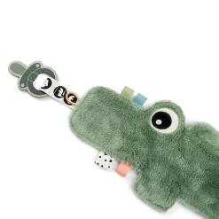 Done by Deer Doudou attache-sucette Croco Vert