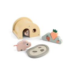 Done by Deer                    Ensemble de jeu Tiny farm Pigee    Multicolore