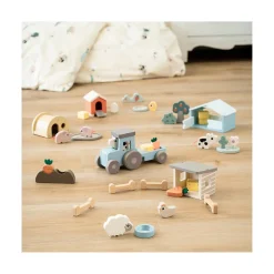 Done by Deer                    Ensemble de jeu Tiny farm Clucky    Multicolore
